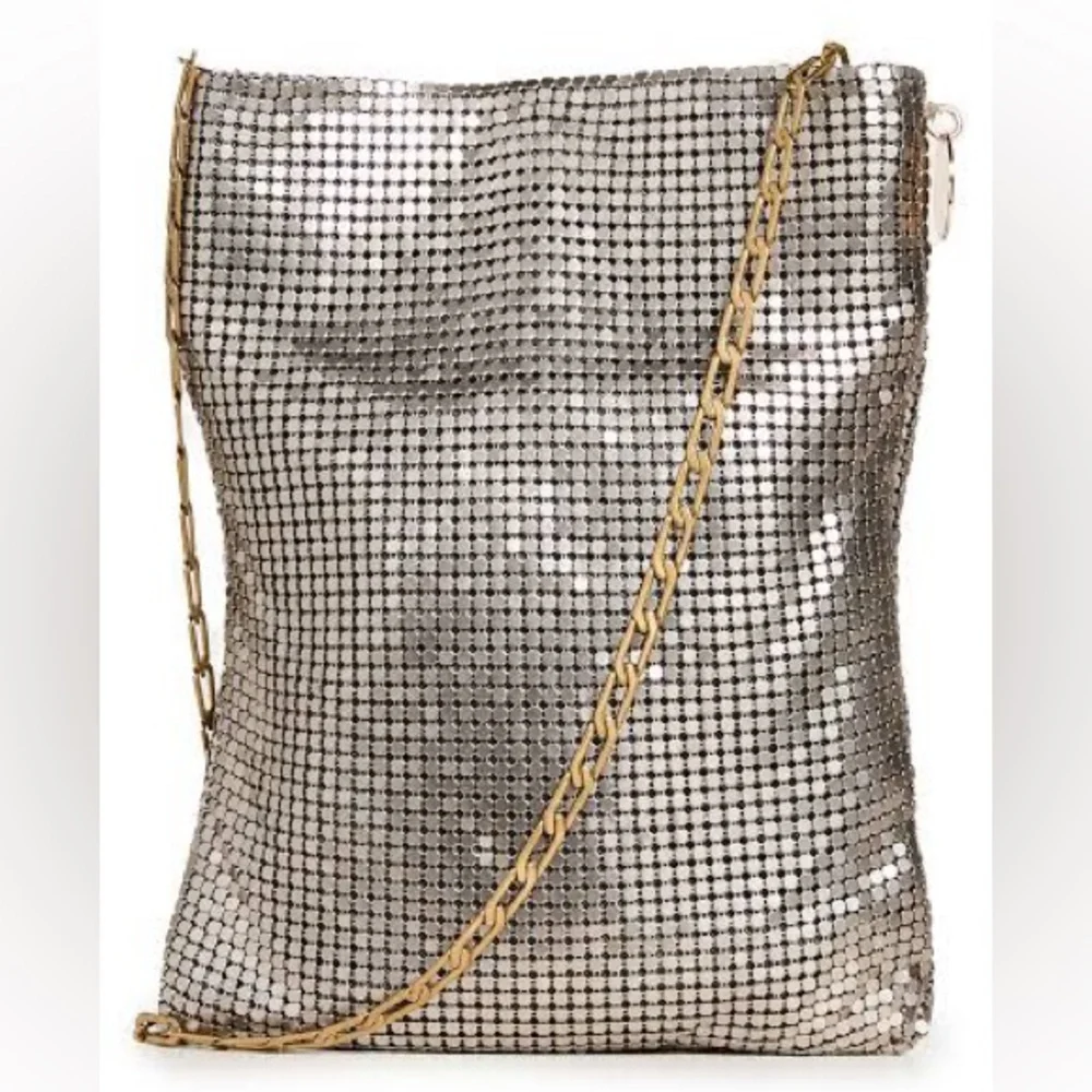 *RARE* Clare V. Crossbody Chainmail Poche - NWT - Picture 4 of 7